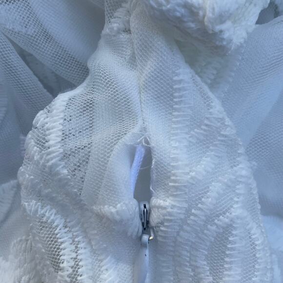 BOHO BEACH BRAND WHITE LACE DRESS, SIZE XL - Picture 11 of 11